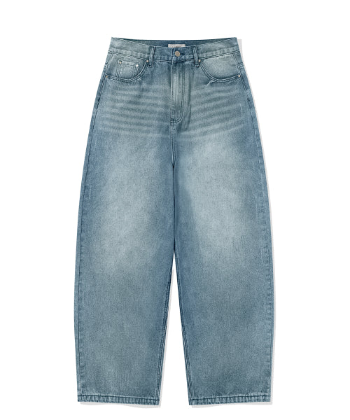 FILLUMINATE incision Washed Denim Pants