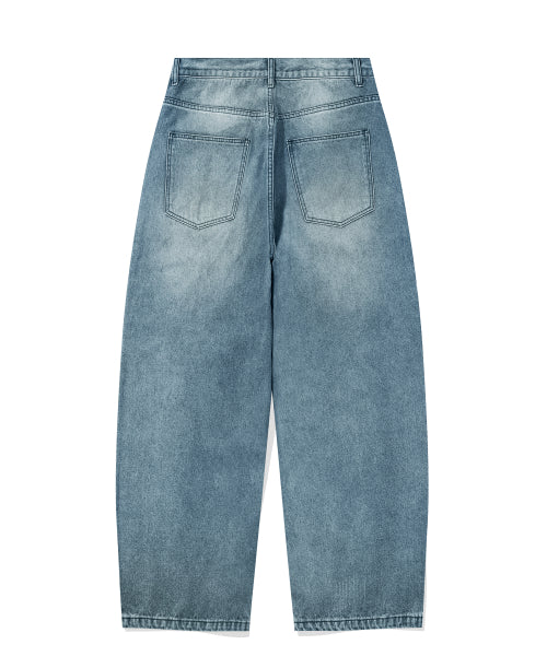 FILLUMINATE incision Washed Denim Pants