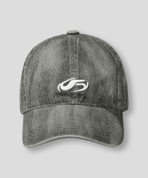 FILLUMINATE Symbol Logo Washed Denim Ball Cap