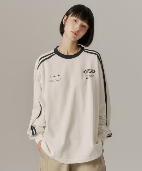 URBANDTYPE Football Jersey Long Sleeve