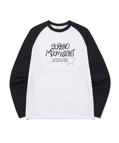 SORANO Moon Night Reglan L/S Tee