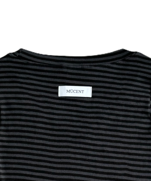 MUCENT Emma V-Neck Striped Long Sleeve T-Shirt