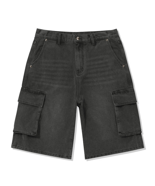 FILLUMINATE Washd denim Cargo Shorts